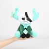 Horned Double Phighting Bull Game Character Plush Toy Doll For Game Enthusiasts