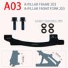 1set PM/IS 160 180 203 Mm Disc Brake Base Pads Set  for Electric Mountain Bike