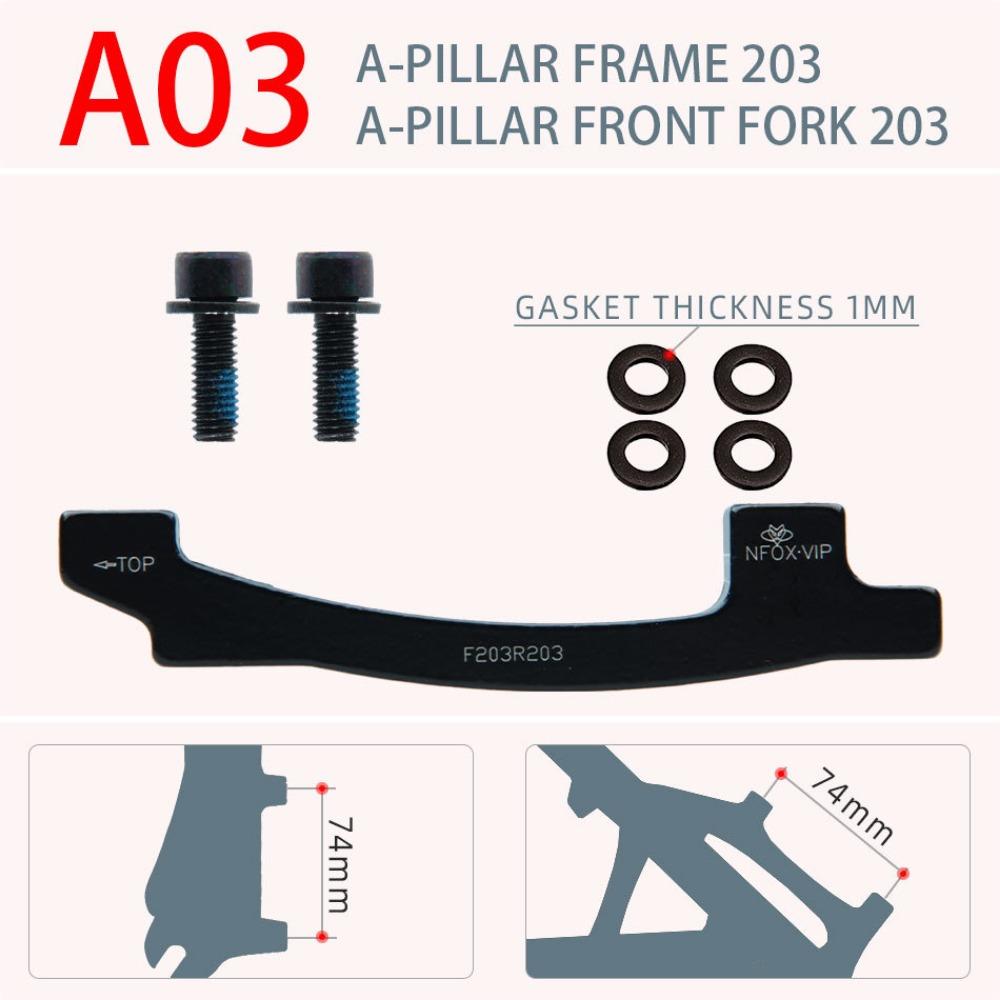 1set PM/IS 160 180 203 Mm Disc Brake Base Pads Set for Electric Mountain Bike