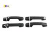 A03E-For Mitsubishi Triton / L200 2024 Carbon Fiber Car Door Handle Cover Trim Exterior Accessories