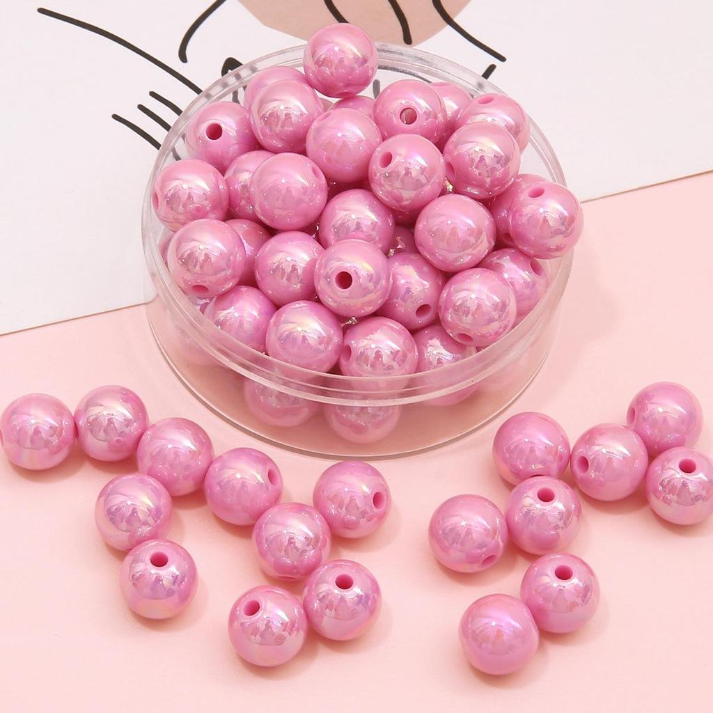 Colorful Loose Beads for DIY Bracelets, Phone Charms, Key Chains, and Jewelry Accessories