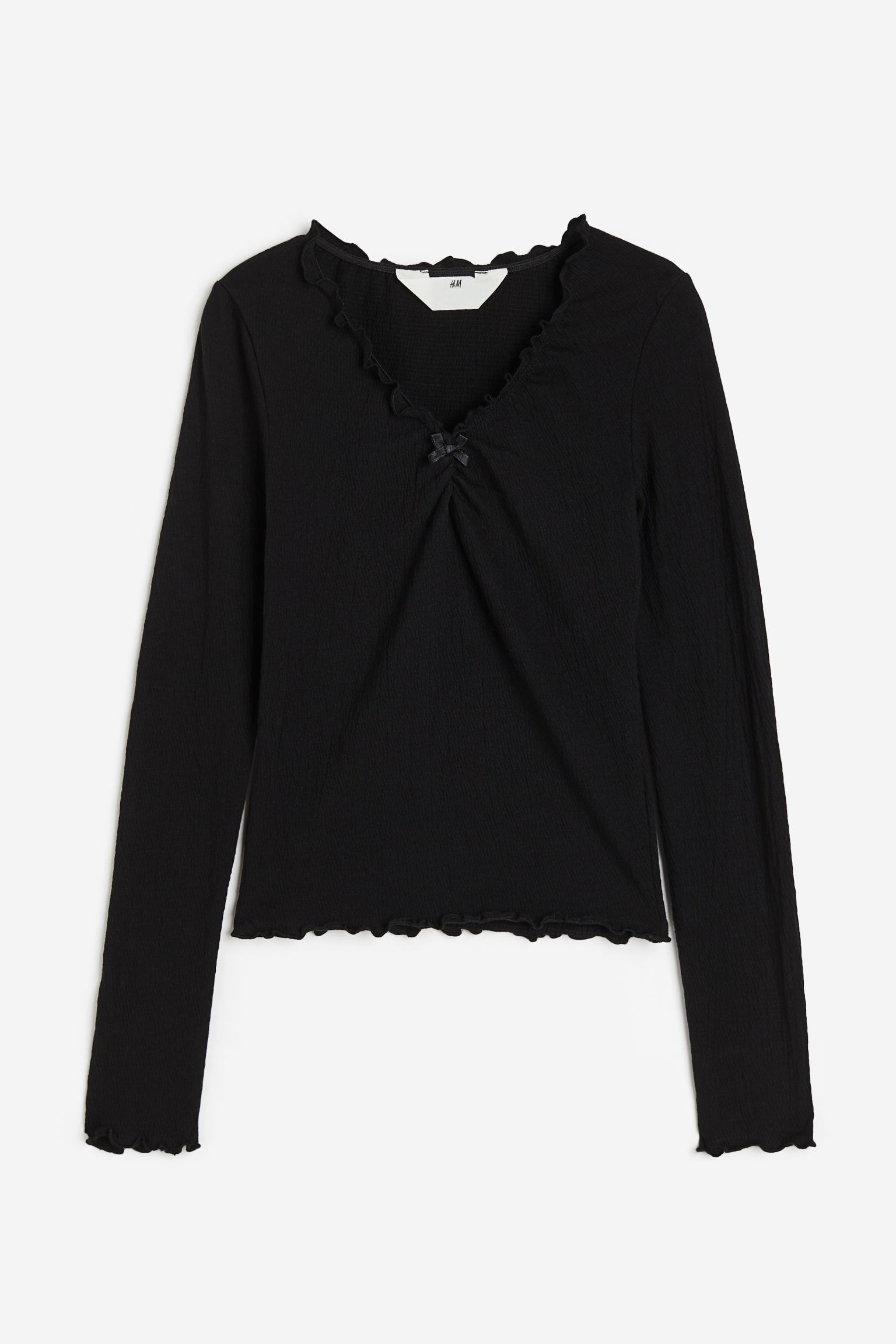 

Топ из жатого джерси