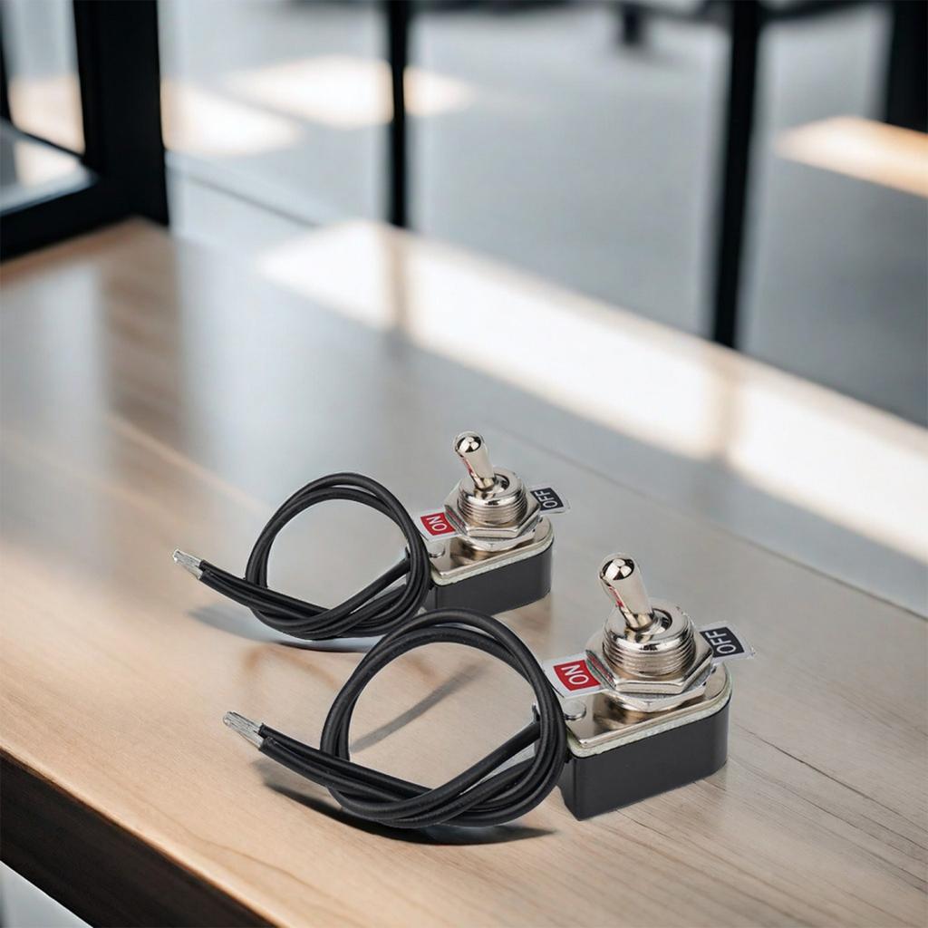 ON/OFF Xtoggle Switch Rocker Toggle Switch Wire Switch