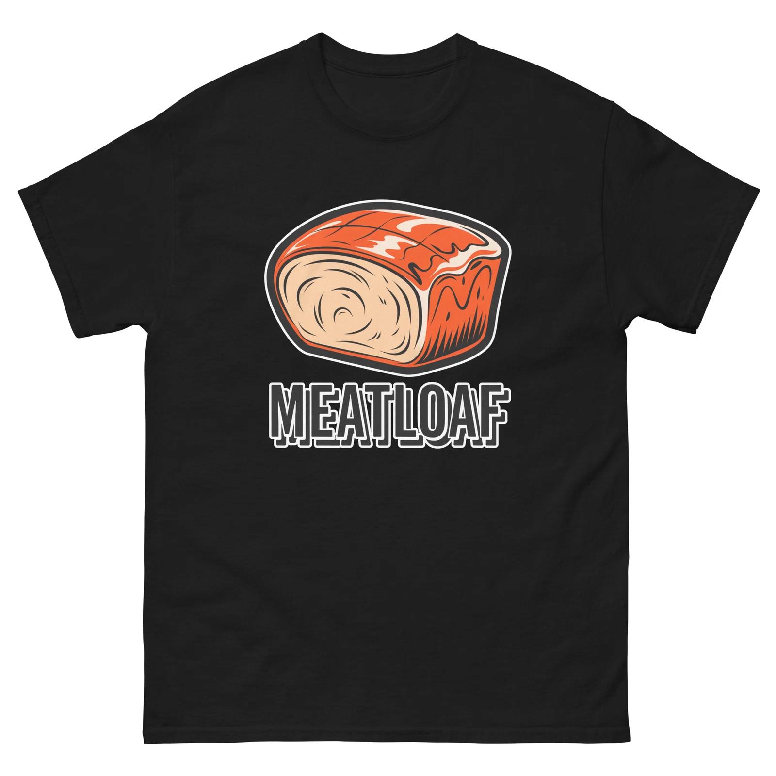 Meatloaf Lover Food Image Cartoon Funny T-Shirt Shirt S