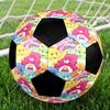 Bear Theme Size 5 Soccer Ball, Suitable for Both Indoor and Outdoor Matches, a Gift Suitable for Everyone.