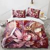 Comforter Anime Cardcaptor Sakura Bedding Set 3D Printed Suitable For Bedroom Kids Home Textile