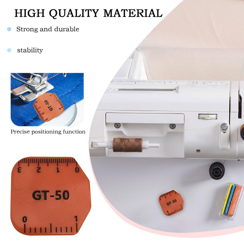 Seam Guide For Sewing Machine Magnetic Hemmer Guide With Scale Multi-Purpose Hem Gauge magnetic seam guide