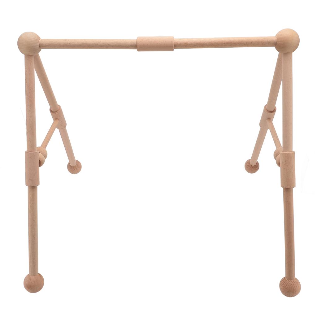 Wooden Baby Gym Motor Skills Development Interactive Toy Baby Essentials Baby Activity Hanging Bar