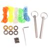 1 conjunto de rolamentos yoyo sem resposta, ferramenta de remoção de rolamentos, cordas yoyo, rolamentos yoyo responsivos, eixo de metal com chave