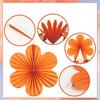 Pink Paper Fans Hanging Backdrops Decoration New Paper Fan Flower  Wedding