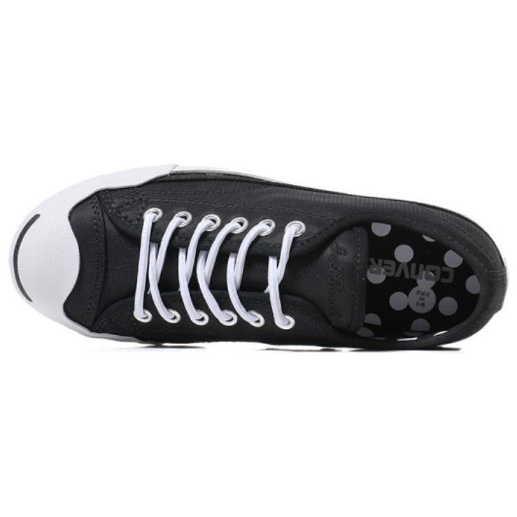 Converse Jack Purcell Comfortable Versatile Low-Top Canvas Shoes Unisex Sneakers Black 158497C