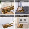 Beautiful  Vintage  Flowers Print Front Door Floor Entrance Mats Outdoor  Bathroom Kitchen Doormat Bedroom Carpet Rug