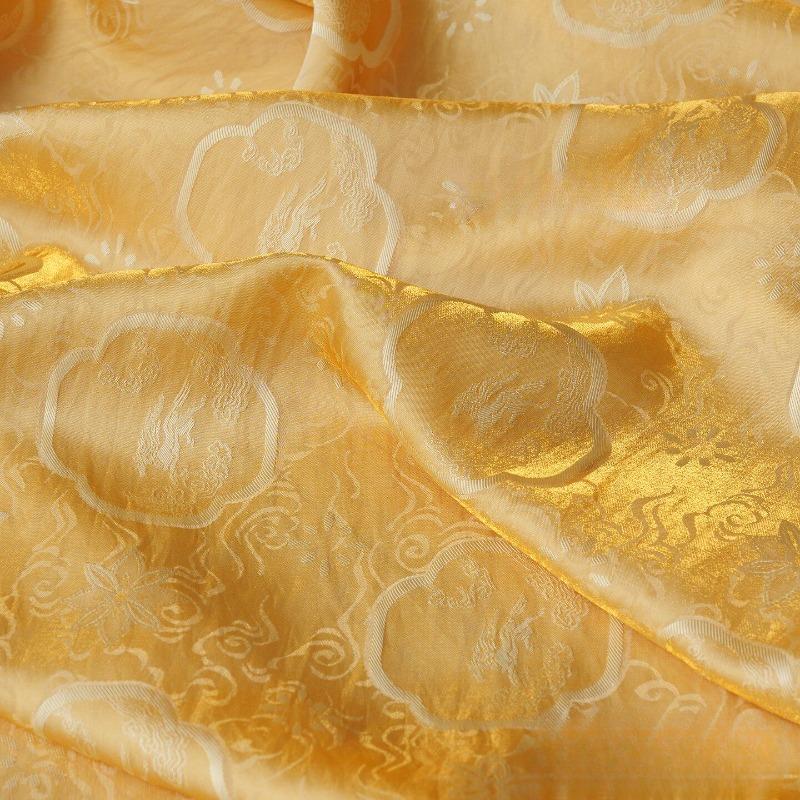 

Colorful Acrylic Fabric Jacquard Silk Fabric for DIY Sewing Horse Glossy Shirt Cheongsam Hanfu Vest Pants Smooth Opaque Cloth 100x150cm