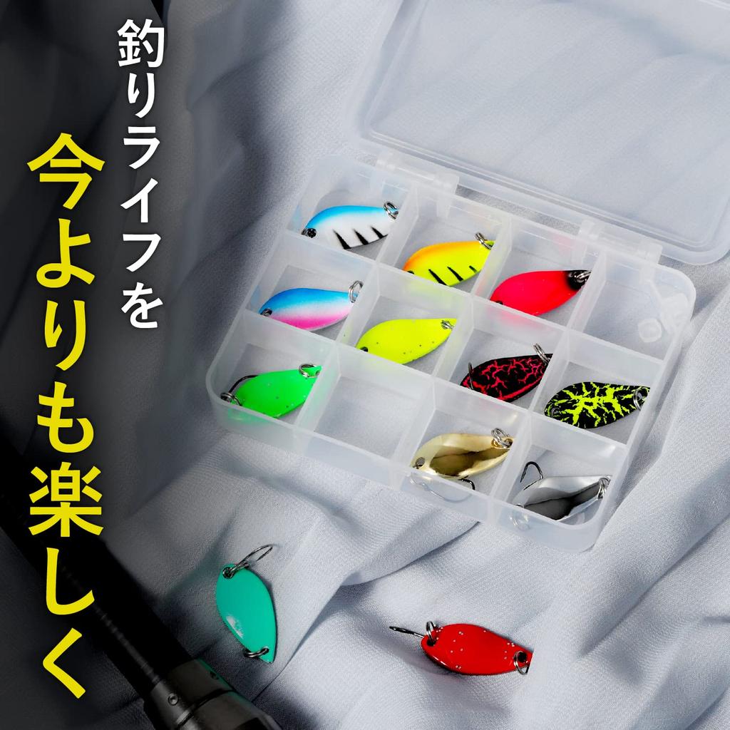 Fishing Goo! Micro Spoon Set of 12 Trout Rainbow Trout