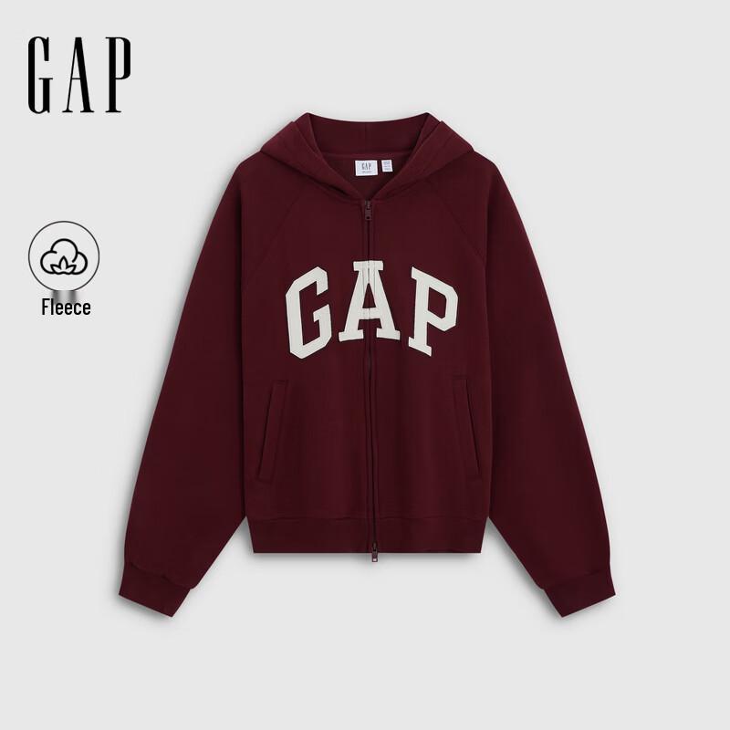 GAP Women's Logo Fleece Hooded Sweatshirt