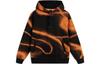 Li Ning Wade Collection Tie Dye Reflective Fleece Lined Thermal Loose Fit Pullover Hooded Sweatshirt Unisex AWDTD23-6