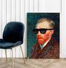 Canvas Painting Vincent Van Gogh Self-portrait Pop Art