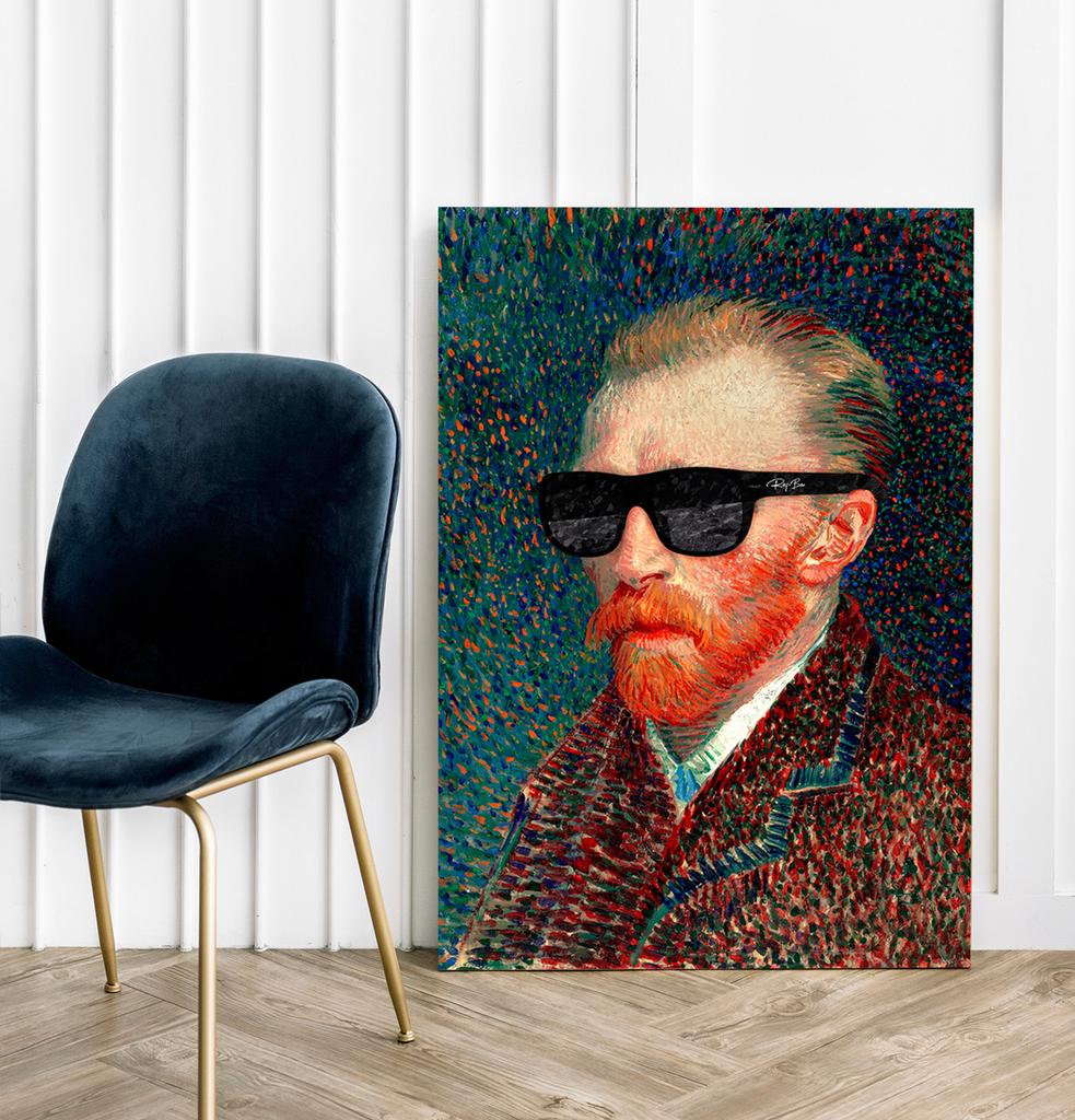 Canvas Painting Vincent Van Gogh Self-portrait Pop Art