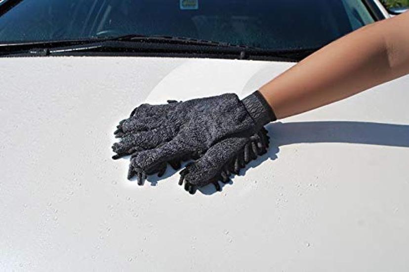 Prostaff Microfiber Gorilla Hand Car Wash 1 295 x 240 x Includes Protective P130 Gloves, Sponge, 35mm, Dry-Proof Gloves,