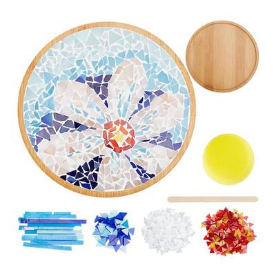 Good-DIY Mosaic Craft Kit For Adult Beginners, Suitable For Handmade Mosaic Coasters Home Decor Christmas Gifts