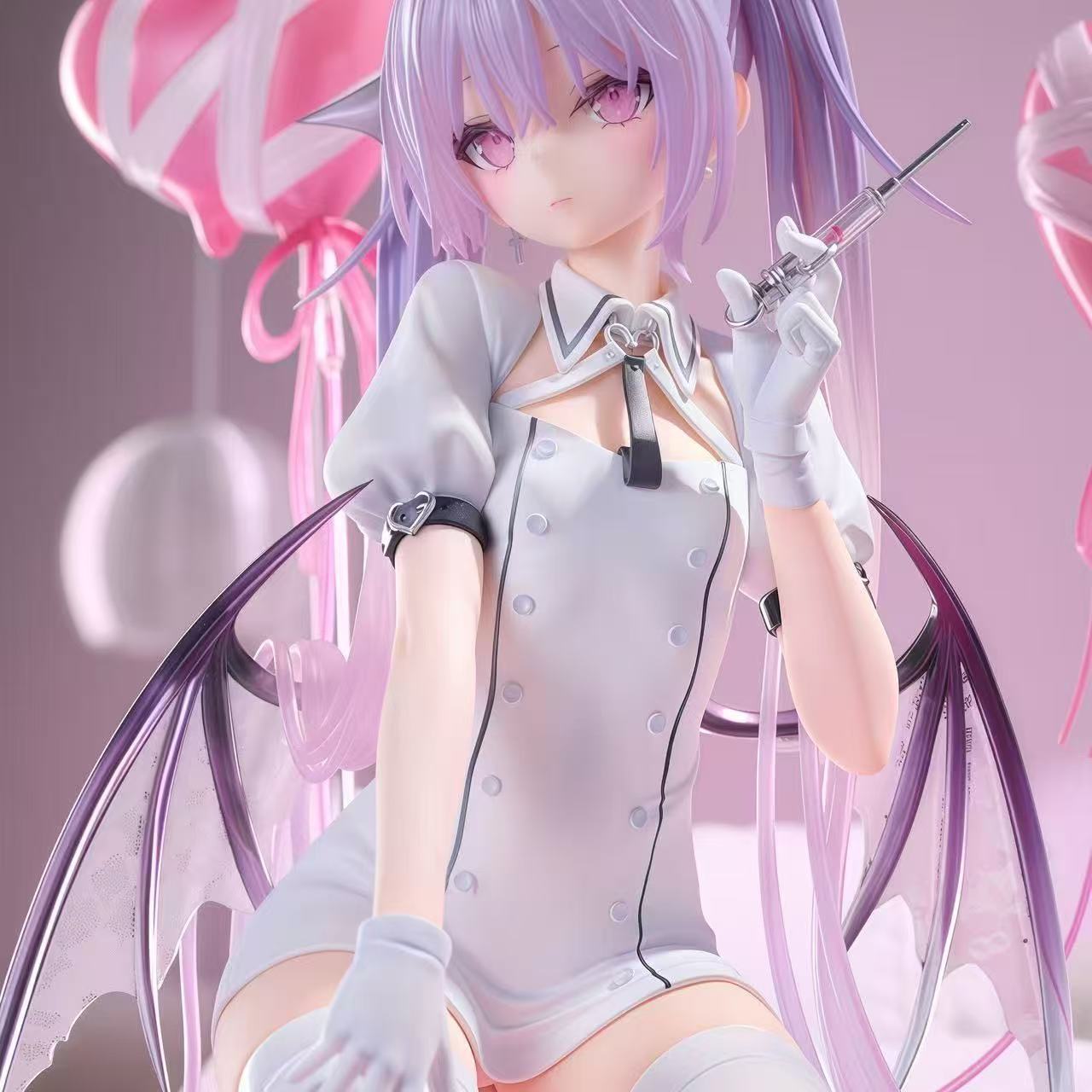 Special Offer Manga Girl Little Devil Nurse Eve Kneeling High Quality Edition Model Ornament