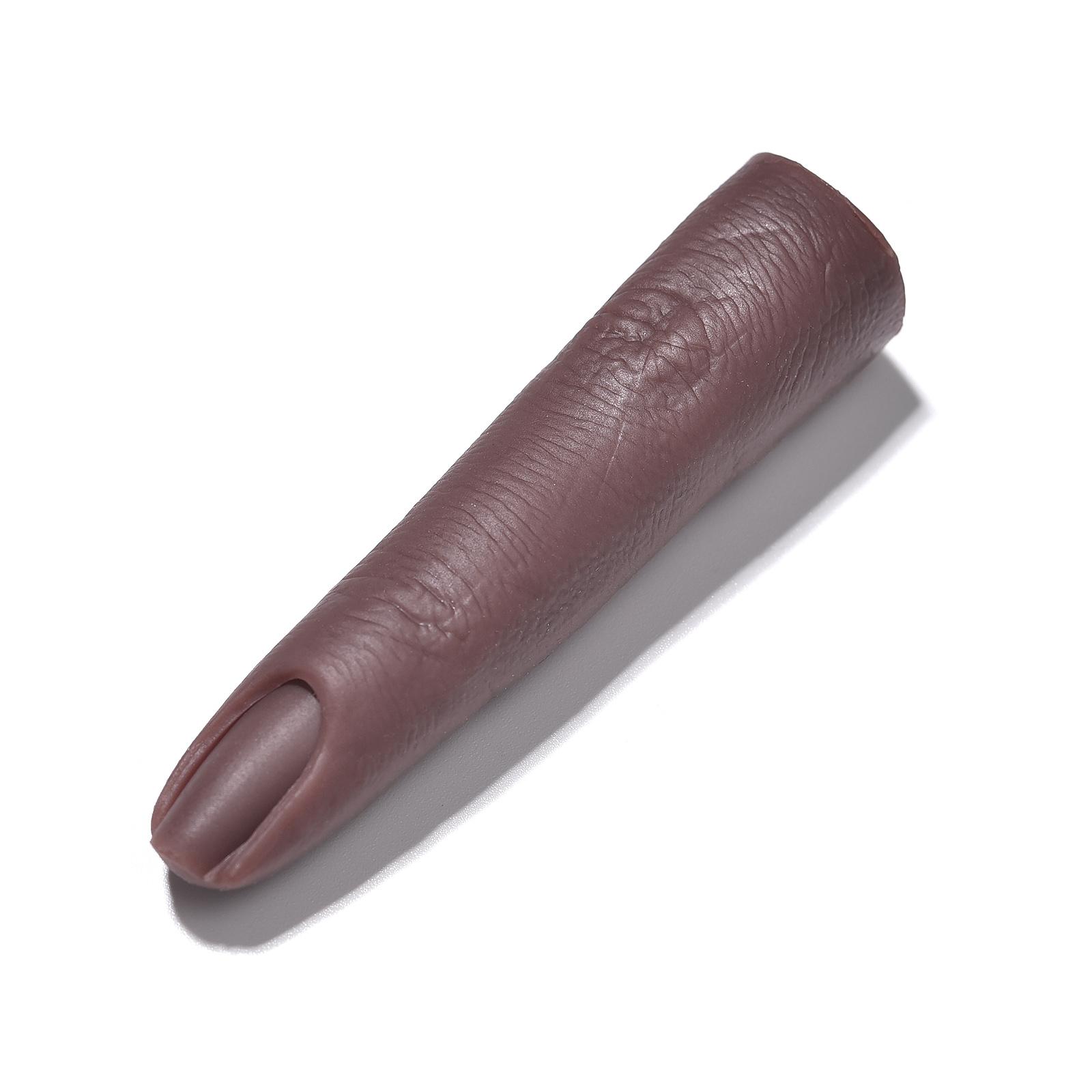 

1 шт. Маникюрная практическая модель пальца из мягкого силикона для практики ногтей, поддельные суставы пальцев, гибкие ногтевые пластины, обучение маникюру для рук своими руками