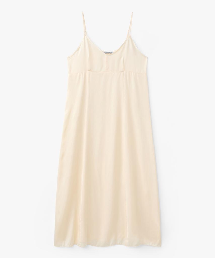 Jeonggamseutyudio Cut Off Sleeveless Long Dress_2 Color