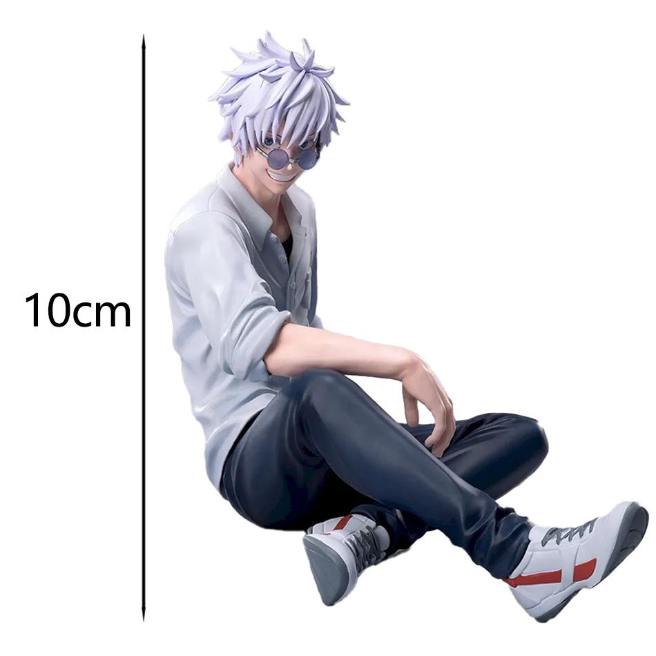НОВАЯ SEGA 10 см Аниме Магическая битва Сатору Годжо и Гэто Сугуру Yumemirize Фигурка в сидячей позе Оригинальная Модель Фигурка Игрушка