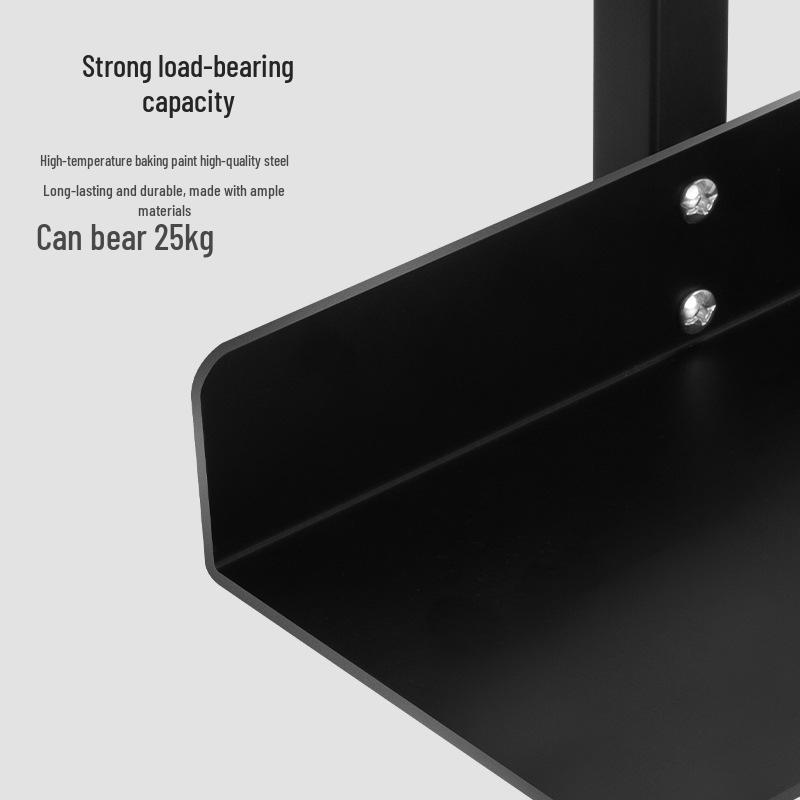 Steel Under-Desk Computer Case Hanger Tray