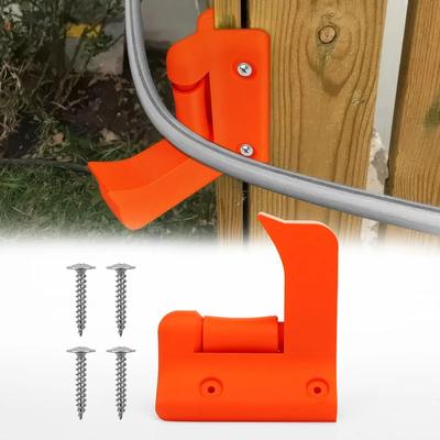 Garden Hose Corner Guide Plastic Outdoor Hose Holder Wall Mounted Garden Irrigation Hose Hanger Organizer