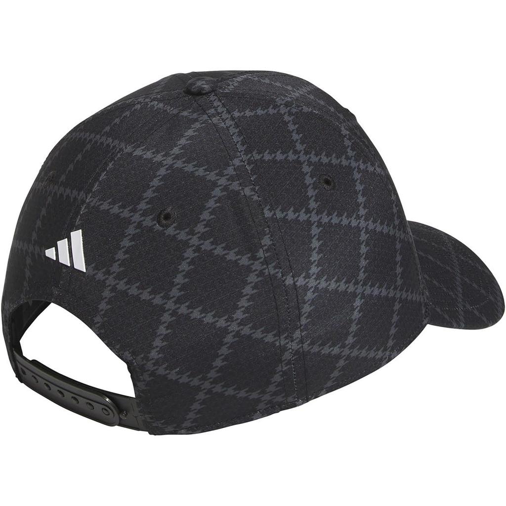 Adidas Golf Houndstooth Cooling Cap, Men's, Black