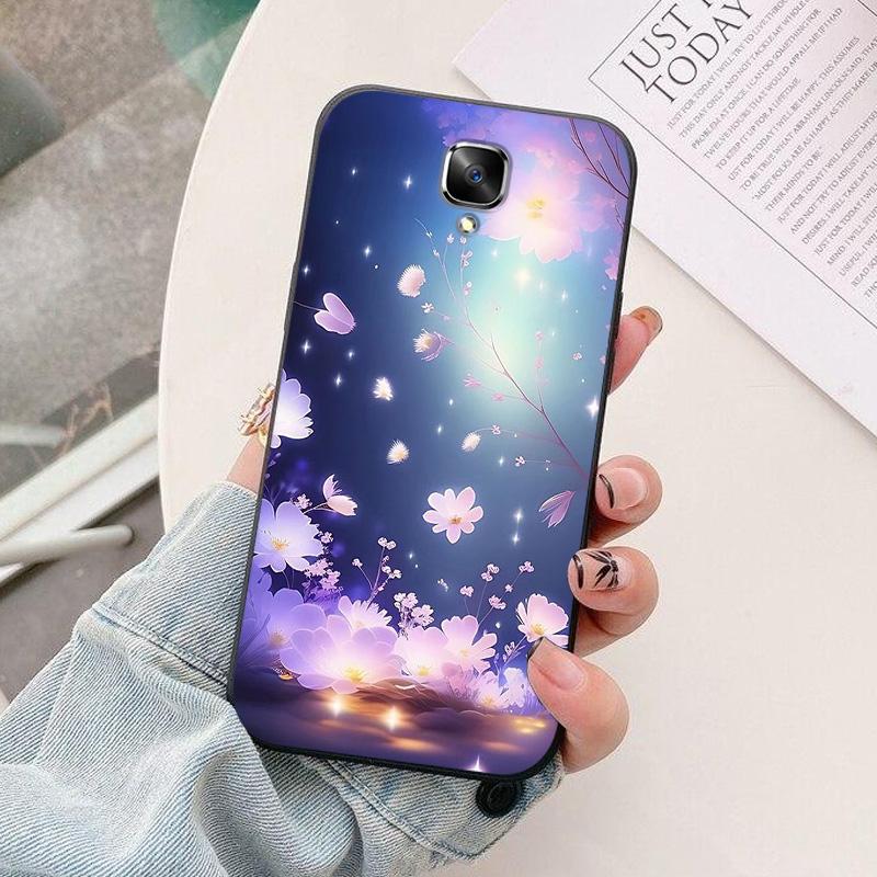 For Oneplus 3 3T Case Soft TPU astronaut  Silicone Phone Cover for Oneplus 3 3T 5T Cases Black Bumper Funda One plus 3T 5 T