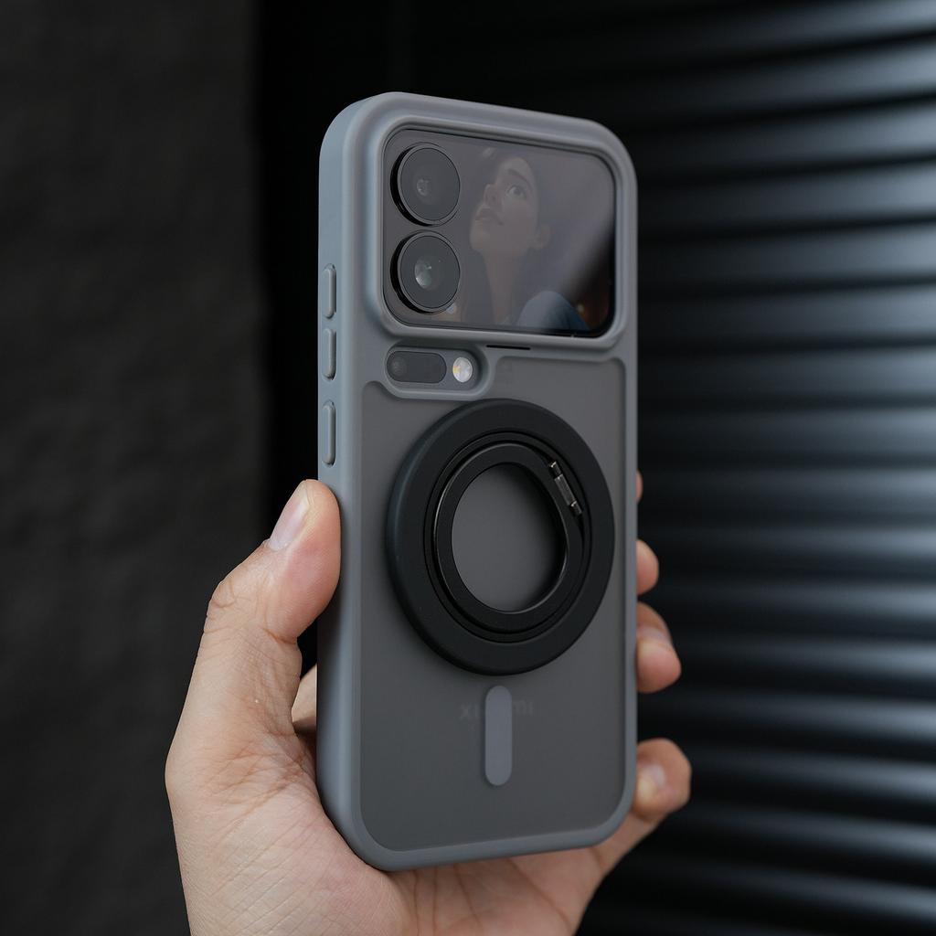 Für Xiaomi 17 Pro Max Hülle Matt Hart Magnetisch Stoßfest Acryl Weicher Rahmen Kabelloses Ladecover Für Xiaomi 17 Pro 5G Schale
