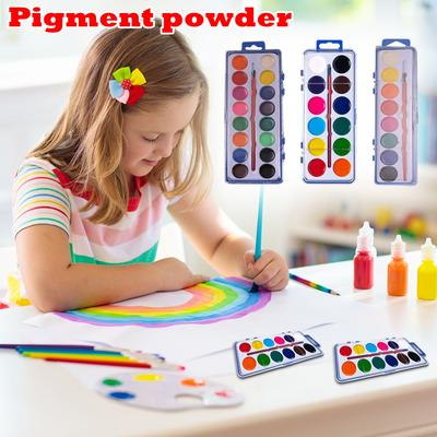Powdered Paint Set, Watercolor Painting Kit, Creative Art Supplies For Kids