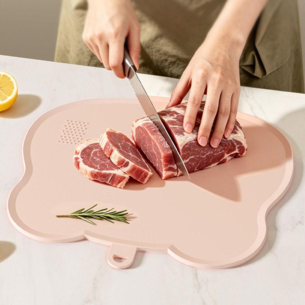 Anti-Bacterial Kitchen Chopping Block Anti-Mold Fruit Cutting Board TPU Cutting Board Kitchen Use