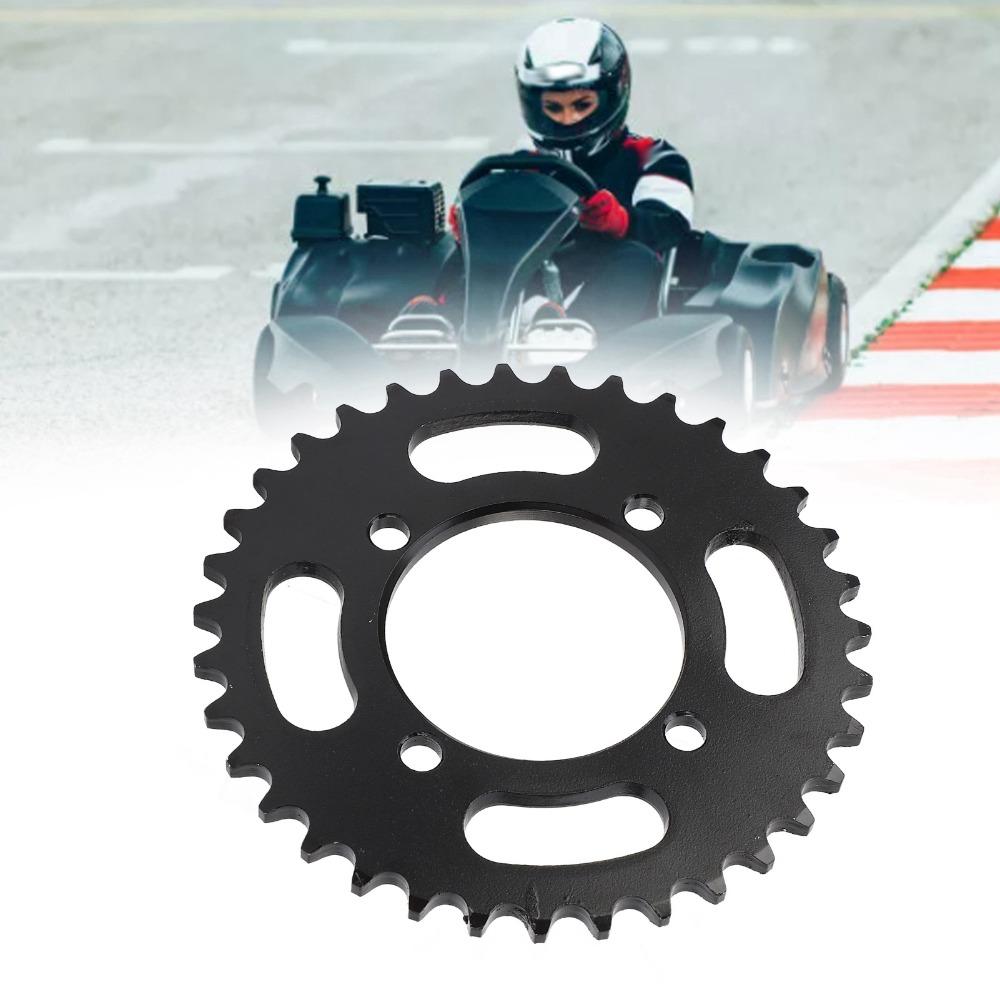 Steel Rear Sprocket Inner 76mm Drive Sprocket Durable Chain Sprocket  for Go Kart