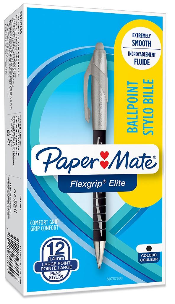Flexgrip elite BP Kugelschreiber schwarz 1,4 MM A'12 7580