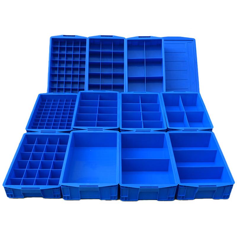 Multi-Compartment Rectangular Plastic Storage Box