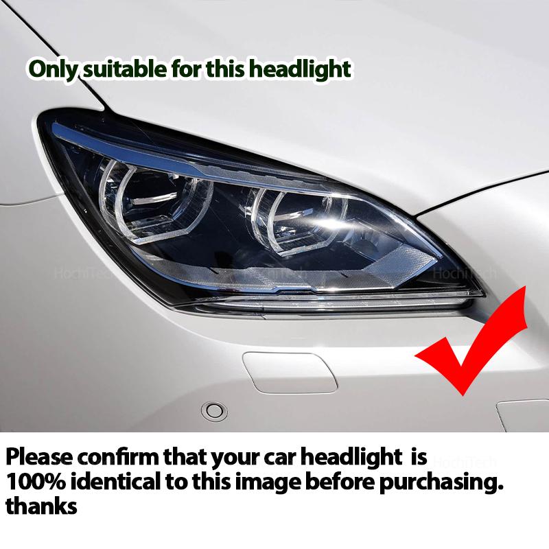 For BMW 6 Series F06 F12  F13 Pre-facelift 2012-2015 LED Headlight Daytime Light 63117263051 Yellow Angel Eyes Light DRL Boards