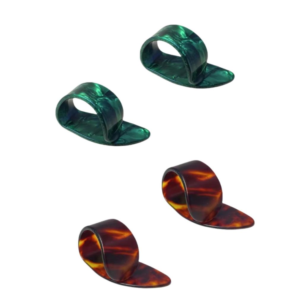 Guitar Thumb Picks & Finger Picks,Colors Celluloid Flat Thumbpicks /Guitar Replacement Instrument Playing Accessories