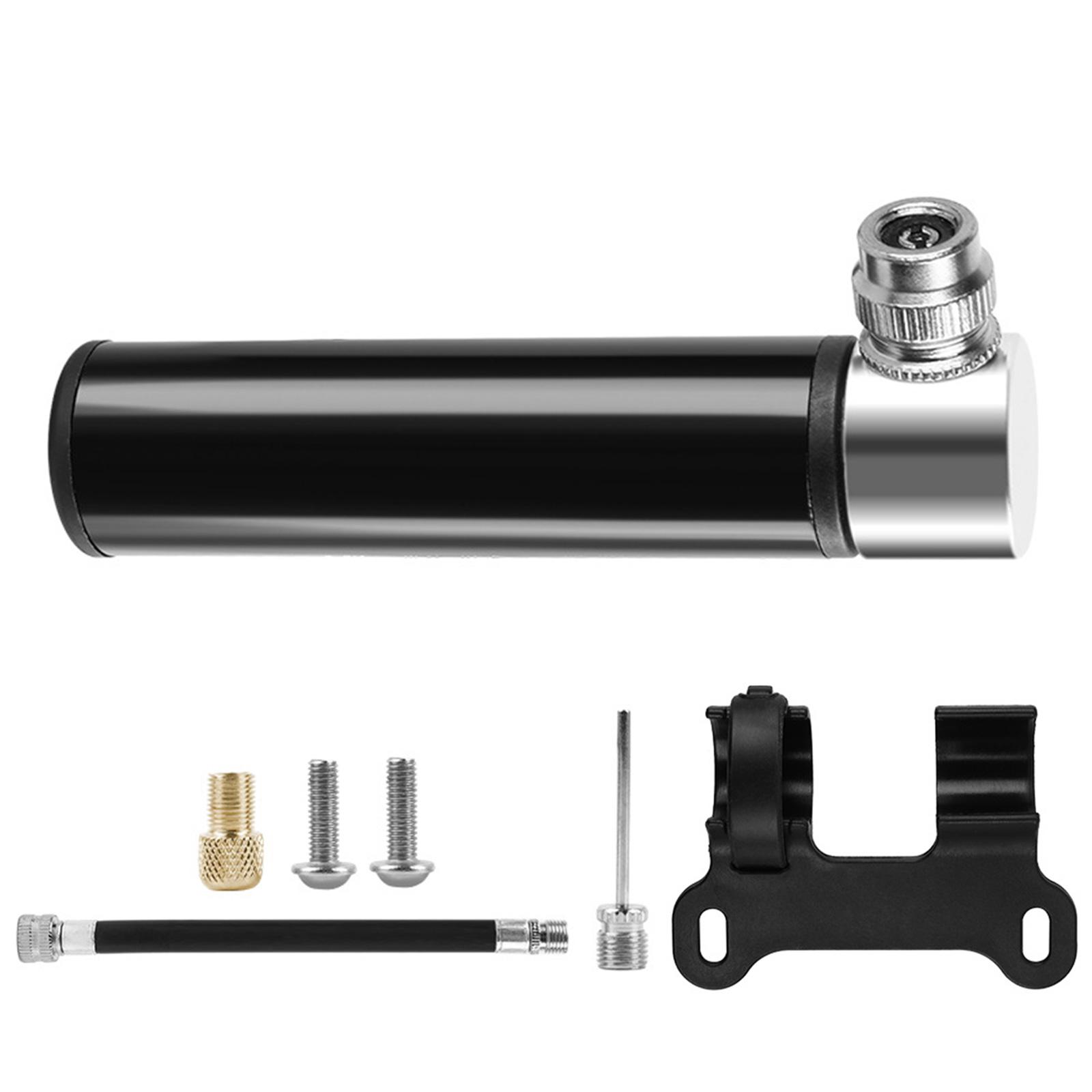 

Легкие Маленькие Велосипедные Насосы Универсальные Клапаны Велосипедные Ручные Насосы для Шин для Шоссейного Велоспорта и Маунтинбайка чёрный