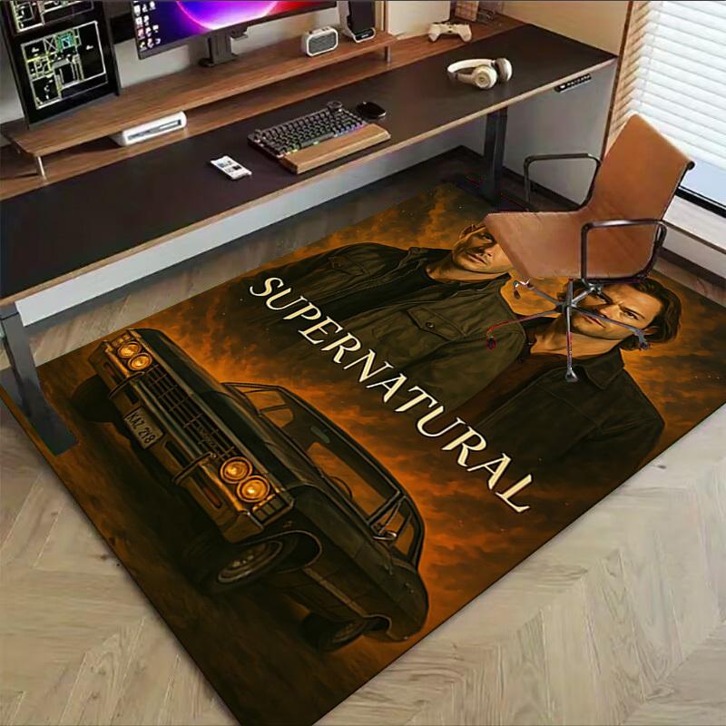 1pc Supernatural Supernatural Carpet, Office Rug Outdoor Mat Home Decor Area Carpet Festival