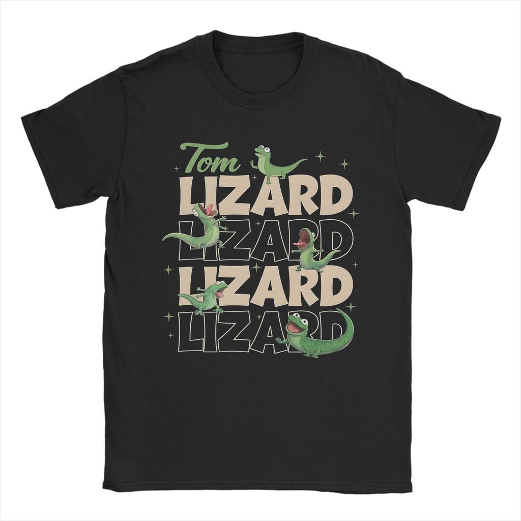 Unisex Women Graphic Print Hoppersed Tom The Lizard T Shirt Tee Cotton Tshirts Clothing