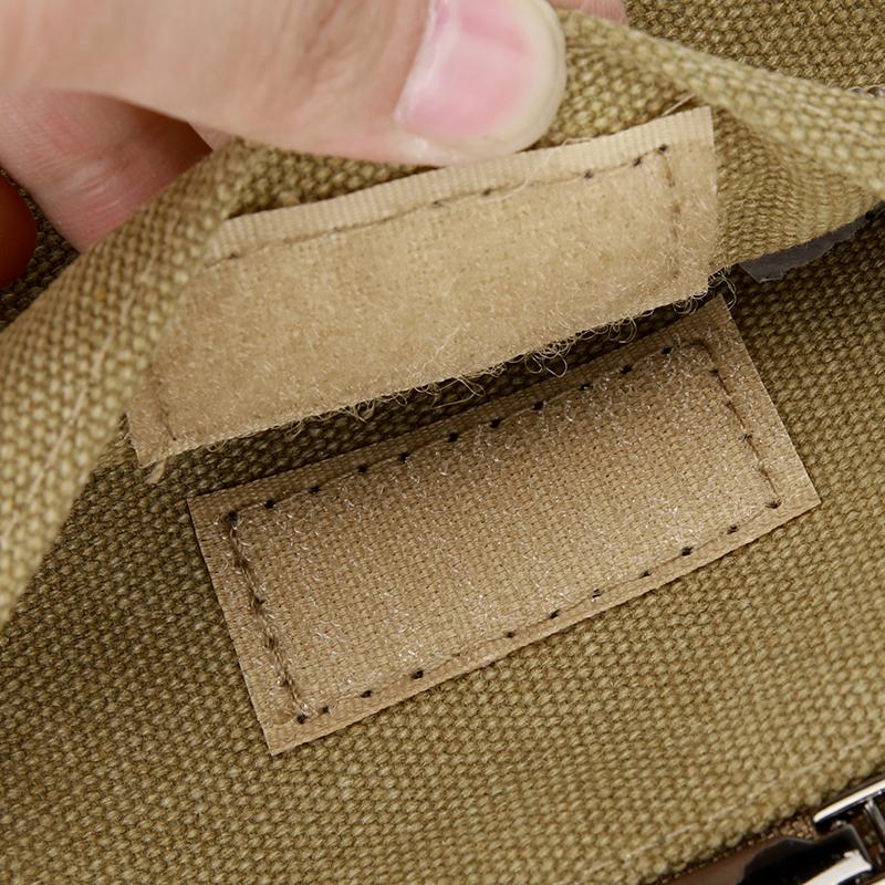 Dámská všestranná plátěná taška tote - Velkokapacitní crossbody batoh na cestování, nakupování a do kampusu