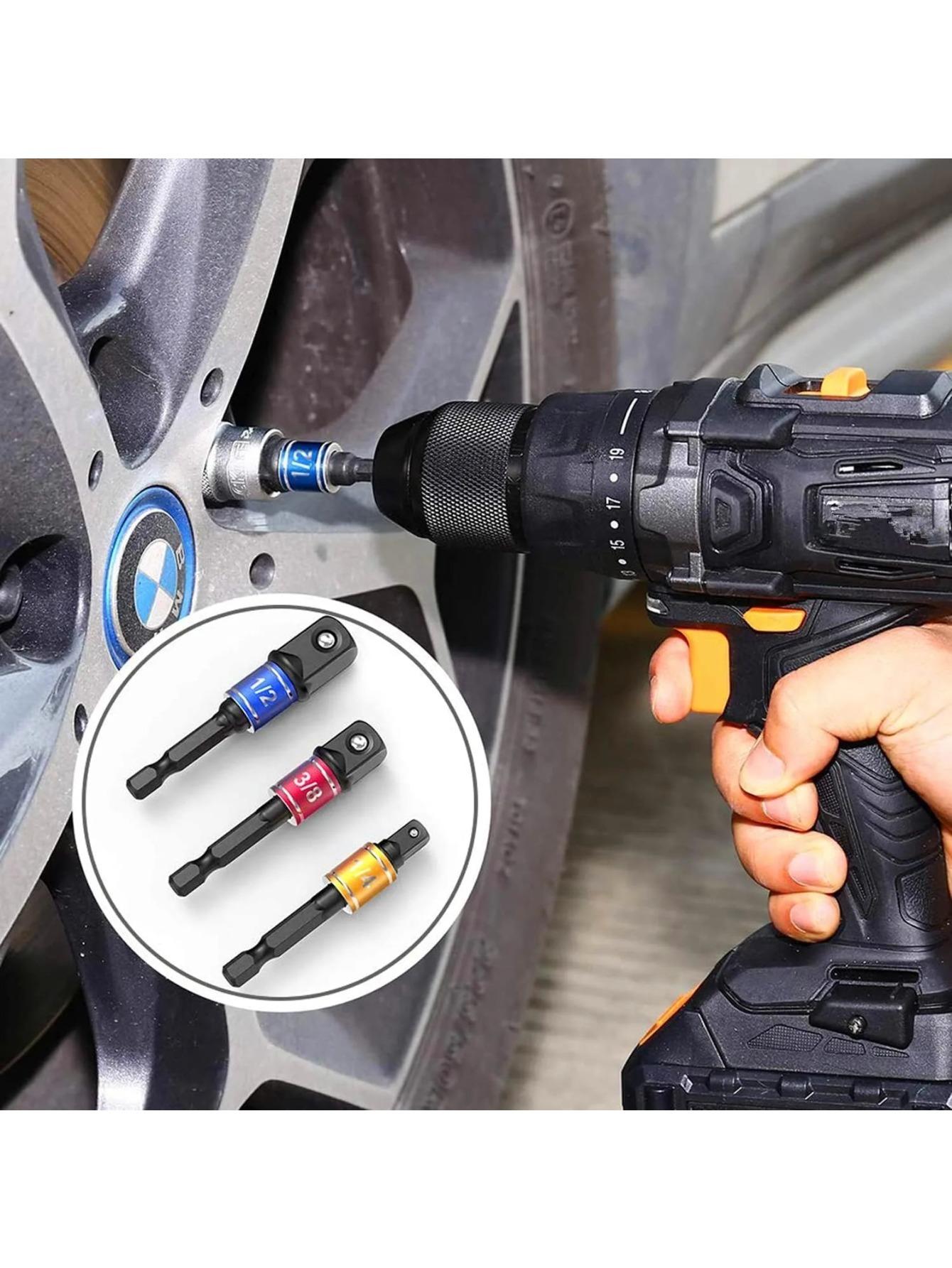 

Торцевой ударный электрический удлинительный адаптер удлинитель переходник электрическая дрель шестигранный на высокоскоростной гайка штекер квадратный гаечный ключ