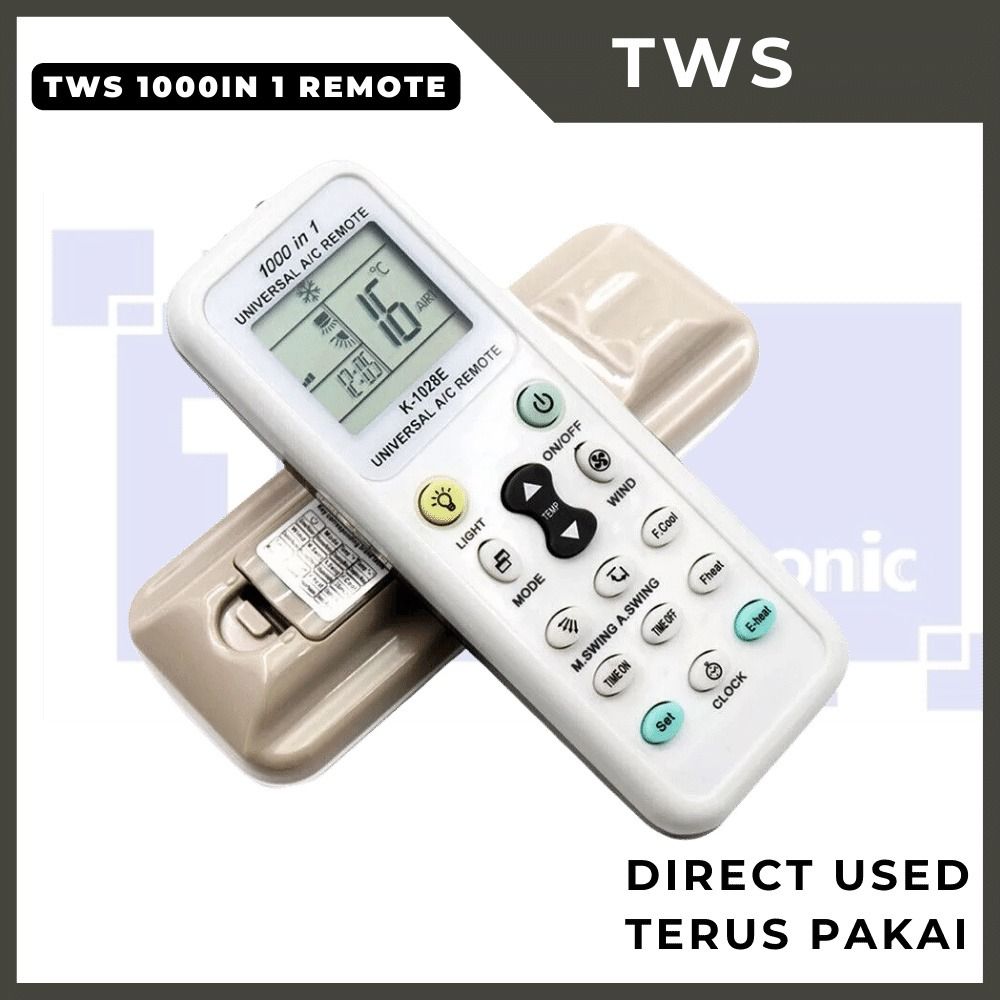 Universal Compatibility TWS 1000 IN 1 Universal Remote Control  Air Conditioner Control