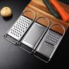 Stainless Steel Grater & Julienne Slicer for Potatoes, Fruits, and Baby Food Prep