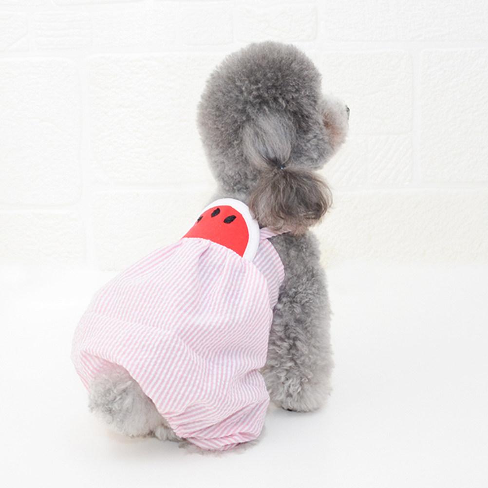 

Stylish Watermelon Pattern Dog Sling Pants 1 Piece Comfortable Fit Pet Outfit for Special Occasions Photo Shoots Easy Clean M M