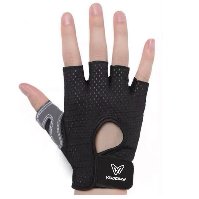 

VEIDOORN Half-finger Fitness Training Gloves One Size (19-21cm Hand Circumference)