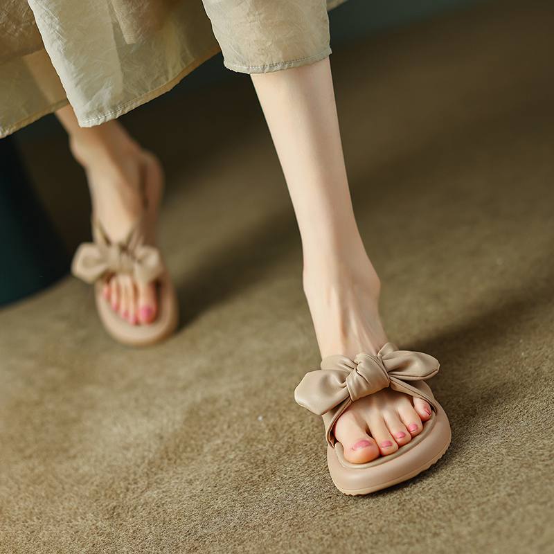 Мюли Krazing Pot из микрофибры с открытым носком на низком каблуке — фото 7